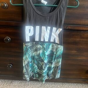 PINK Victoria's Secret Charcoal Tee